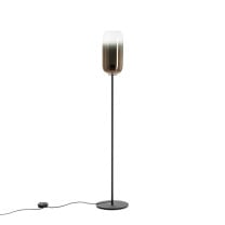 Artemide Gople Floor Lamp Black Bronze