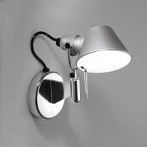 Artemide Tolomeo Faretto Wall light Micro Without Switch