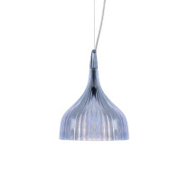 Kartell E Pendant - Light Blue