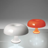 Table lamp, Nessino, orange, Ø32cm, H22,3cm - Artemide - Nedgis