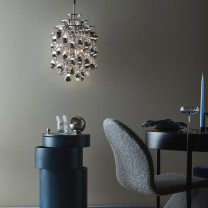 Verpan Spiral Mini Pendant Beside Table