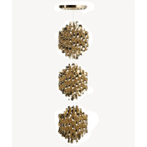 Verpan Spiral SP3 Pendant Gold