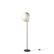 Artemide Melampo Floor Lamp Bronze Ecru