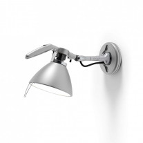 Luceplan Fortebraccio 100 Wall Light in Aluminium