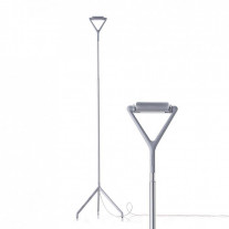  Luceplan Lola Floor Lamp in Aluminium