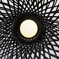 Moooi Emperor Suspension Light Black