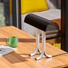 HAY Anagram Table Lamp Iron Black on Desk