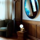 Small Vanilla Petite Friture Neotenic LED Table Lamp