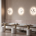 White Axolight Manifesto LED Ceiling/Wall Lights in Cafe