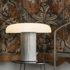 Fontana Arte Tropico LED Table Lamp Lifestyle Wallpaper