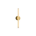 Tala Kilter 2.0 Wall Light Brushed Brass Sconce - Small