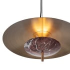 J. Adams & Co Luna LED Pendant Red Details