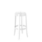 Kartell Charles Ghost Stool - Large, White