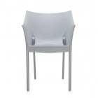 Kartell Dr NO Armchair - Warm grey