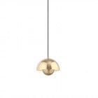 &Tradition Flowerpot VP1 Pendant in Brass