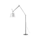 Artemide Tolomeo Mega LED Floor Lamp Aluminium 320 Silk