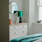 Porta Romana Perfume Bottle Lamp Forest in Bedroom