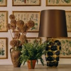 Porta Romana Blob Table Lamp on Shelf