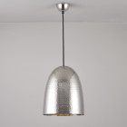 Original BTC Stanley Pendant Hammered Nickel Large