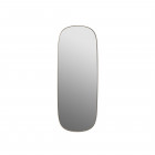 Muuto Framed Mirror Large Taupe/Clear Glass