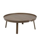 Muuto Around Coffee Table - XL, Stained Dark Brown