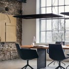 Artemide Architectural Eggboard Matrix LED Suspension Light Lifestyle Meeting Room 2