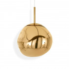 Tom Dixon Mini Melt Pendant LED Gold Off