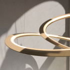 Nemo Lighting Kepler Pendant Gold Painted