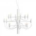 Flos 2097/18 Chandelier White Transparent Lamps