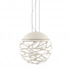 Lodes Kelly Sphere Pendant Medium Matte White 9010