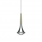 Lodes Rain LED Pendant Chrome Structure/Gold