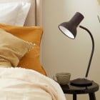 Anglepoise Type 75 Mini Table Lamp Black at Bedside