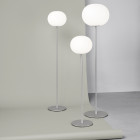 Flos Glo-Ball Floor Lamp Silver