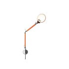 Artemide Tolomeo Wall Light Micro Orange