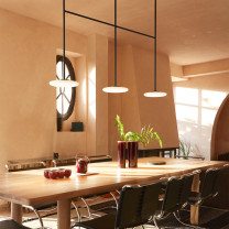 Marset Ihana LED Pendant Light Lifestyle Dining Table 2