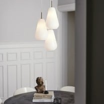 Nuura Anoli 3 Chandelier Opal White