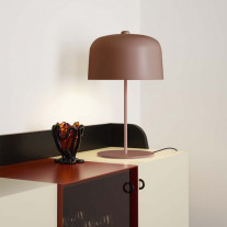 Luceplan Zile Table Lamp Large Brick Red