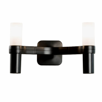 Nemo Lighting Crown LED Wall Light Black Painted