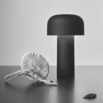 Matt Black Flos Bellhop LED Portable Table Lamp