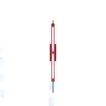 RUBN Bloomsbury 500 LED Wall Light Cable And Plug Ruby Red