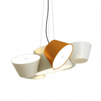 Marset Tam Tam Pendant Light - Orange (5)