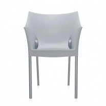 Kartell Dr NO Armchair - Warm grey