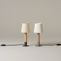 Santa & Cole Basica Minima Table Lamp Both Finishes Off