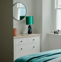 Porta Romana Perfume Bottle Lamp Forest in Bedroom