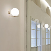 Flos IC Ceiling/Wall Light Brass