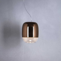 Prandina Gong Pendant Light in Copper Metalized