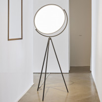 Flos Superloon LED Floor Lamp Black