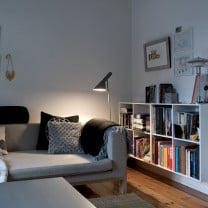 Grey Louis Poulsen AJ Floor Lamp