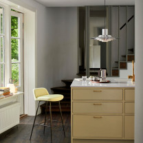 &Tradition P376 Pendant KF2 White in Kitchen