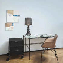 Black Kartell Mini Kabuki LED Table Lamp